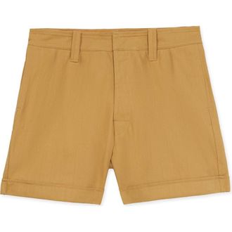 Fortela Bedford Cotton Bermuda in Camel at Nordstrom, Size 33 Eu