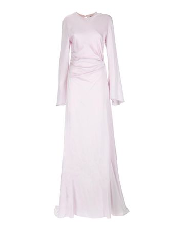 Alexander McQueen Alexander Mc Queen Long Dress With Drape