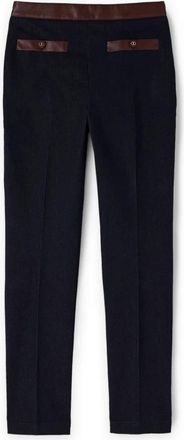 Motivi Skinny Jeans met Inzetten - Dames - Vrijetijds broeken - Blauw - 2XL - Katoen - Broeken