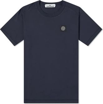 Stone Island Patch Logo T-shirt Navy 741524113-V0020