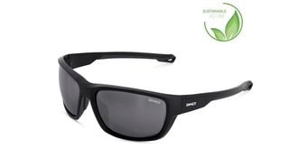 Sinner Nirapi Asian Fit Polarized SISU-931-10-P10 Mens Sunglasses Black Size 63