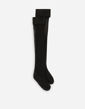 Dolce & Gabbana Calza Autoreggente - Woman Socks And Tights Black S