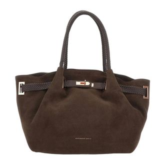 Alexander Smith Tassen, Dames, Bruin, L, Leer, Brooke Large Shoulder Bag