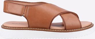 Hush Puppies Clarissa Cross Over Sandals Womens - Tan - Size UK 8