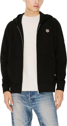 Kenzo Hombre, Sudaderas, Negro, Talla: S