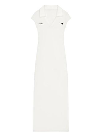 Courr&egrave;ges Sports Polo Long Dress