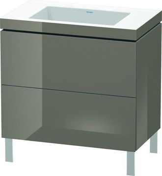 Duravit Lavamanos Para Muebles Duravit L-cube C-bonded Con Base De Pie