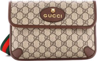 Gucci Marsupio Neo Vintage in tela cerata GG - Marrone