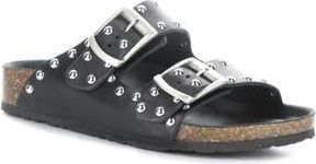 Bos. & Co. Perrin Studded Slide Sandal in Black at Nordstrom Rack, Size 10-10.5Us / 41Eu