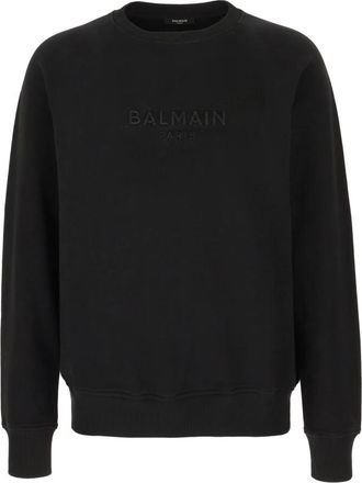 Balmain Hombre, Sudaderas, Negro, Talla: 2XL