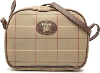Burberry Pre-owned Burberry Vintage Check Canvas Crossbody Ladies ES1U1KC3HQ84WPXA