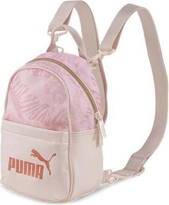 Puma (WMNS) PUMA Core Up Mini Backpack Beige Pink 077170-02