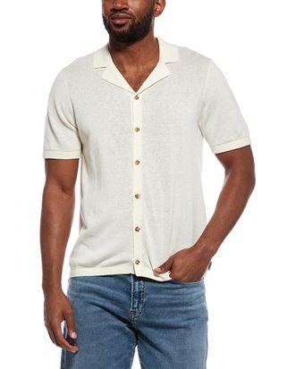 Onia Linen-Blend Camp Shirt