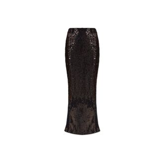 Balmain Gonna Holiday Capsule Ps27 - - Skirts - Donna - Marrone - 2XS