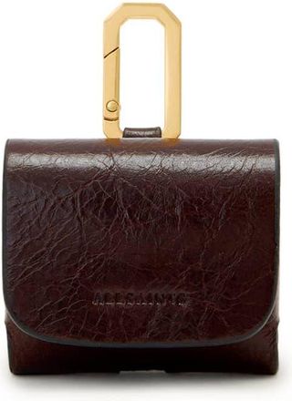 AllSaints Hex AirPod Case in Cognac Brown at Nordstrom