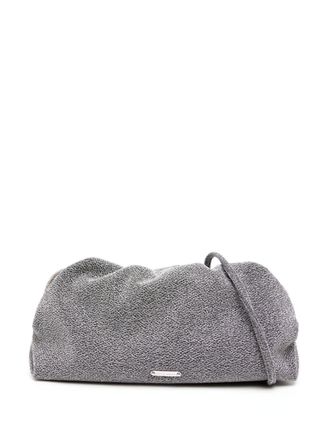 Rebecca Minkoff Clutch con nodo - Argento