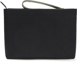 Givenchy Logo-Print Cotton Pouch - Black