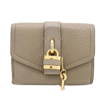 Chlo&eacute; Brown Leather Wallet (Bi-Fold) (Pre-Owned)