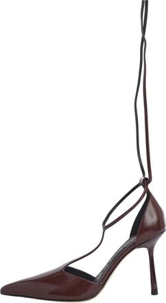Studio Amelia Gisele 90 Hak - Dames - Pumps - Bruin - 41 EU - Leer - Schoenen