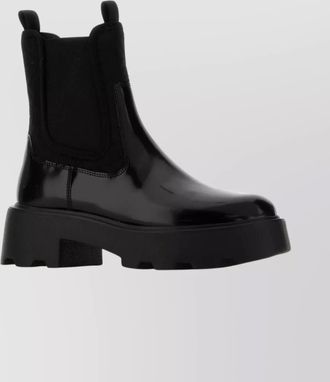 Tory Burch chelsea ankle boots chunky sole