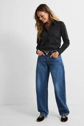 Anytime blouse zwart