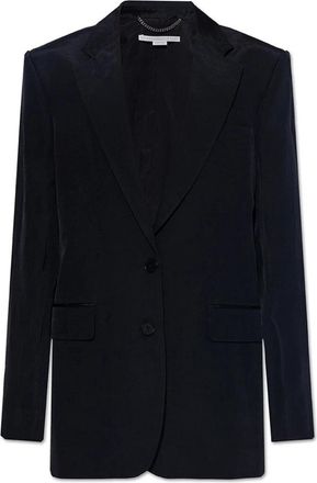 Stella McCartney Linnen Blazer Jas - Dames - Blazers - Zwart - S - Linnen - Jassen