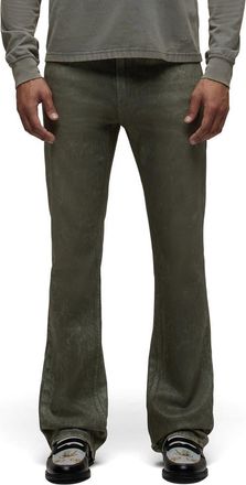 Hudson Walker Kick Flare Jeans in Wax Olive at Nordstrom, Size 28