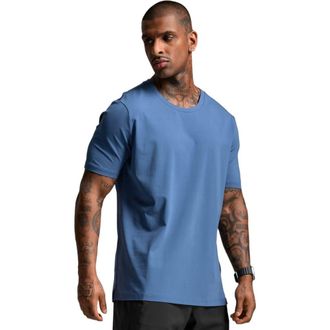 2XU Motion Cotton Flex Tee in Indigo/indigo at Nordstrom, Size Xx-Large