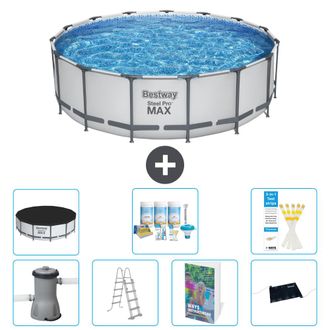 Bestway Piscina Bestway Steel Pro Max Redonda - 488x122 Cm - 8-piezas S632