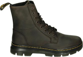 Dr. Martens Bruin leren casual mid-top schoenen - Heren - Veterlaarzen - Bruin - 45 EU - Leer - Schoenen