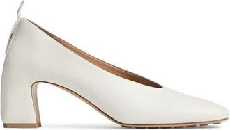 Bottega Veneta Lucy Square Toe Pump in Alabaster at Nordstrom, Size 9.5Us