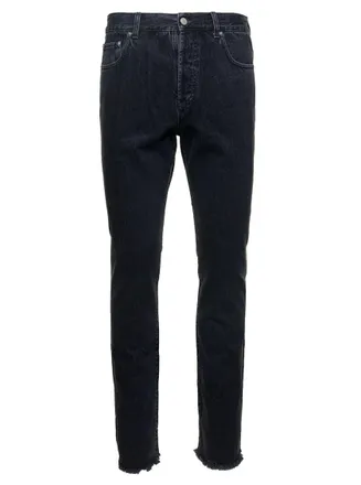 Gucci Blue LOOK 4 JEANS FERMO 54PANT