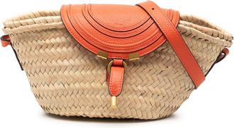 Chlo&eacute; Pre-owned Chloe Mini Raffia Marcie Basket Crossbody Ladies EIM6CJA7QIQ9FY88