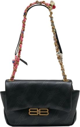 Balenciaga Darling Chain Bag Mini - Dames - Schoudertassen - Zwart - ONE Size - Leer - Tassen