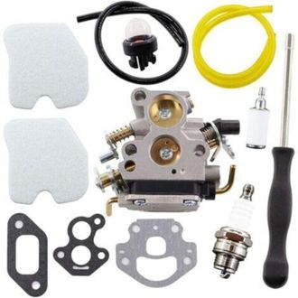 OEM Carburador Con Destornillador De Ajuste Y Filtro De Aire Para Motosierra Husqvarna 235, 235e, 236, 236e, 240, 240e C1t-w33 4 Zama. Sustituye A Las Pie