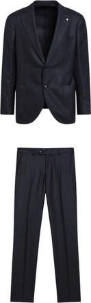 Luigi Bianchi Mantova Hombre, Trajes, Azul, Talla: XL