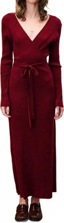FRNCH Womens Germini Dress In Wine