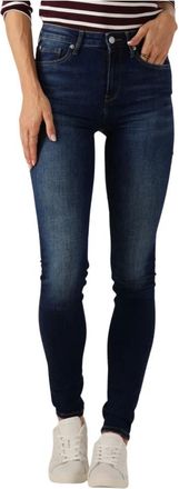 Tommy Hilfiger Jeans, Dames, Blauw, W31 L32, Katoen, Blauwe Skinny Jeans voor Vrouwen