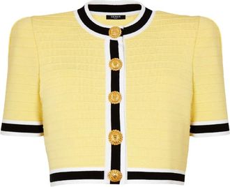 Balmain Mujer, Jerseys, Amarillo, Talla: L