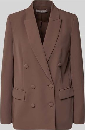 Christian Berg Cocktail Regular Fit Blazer mit Pattentaschen in Schlamm, Gr&ouml;&szlig;e 32