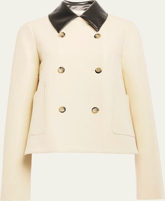 Altuzarra Harburg Cropped Double-Breasted Jacket