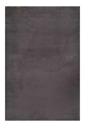 Esprit Alfombra efecto piel de conejo gris para sal&oacute;n, dormitorio 130x190