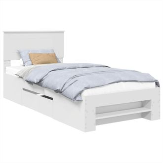 vidaXL Estructura De Cama 90 X 200 Cm Madera De Ingenier&iacute;a Vidaxl