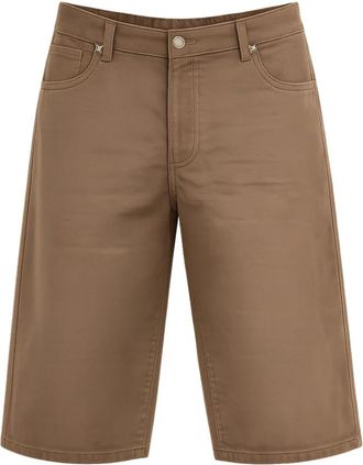 John Richmond Bermuda Shorts - Heren - Korte Broeken - Beige - W31 - Leer - Korte Broeken