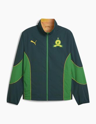 Puma Mens Mamelodi Sundowns Rain Anorak Jacket - Black - Size: 38/Regular