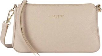 Lancaster Dune Crossbody Tas - Dames - Tassen - Beige - Maat: ONE Size Leer