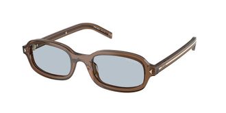 Prada PR D06S 28I30W Womens Sunglasses Brown Size 50