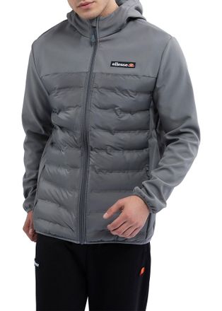 Ellesse Mens Cassiano FZ Jacket - Dark Grey - Size X-Small