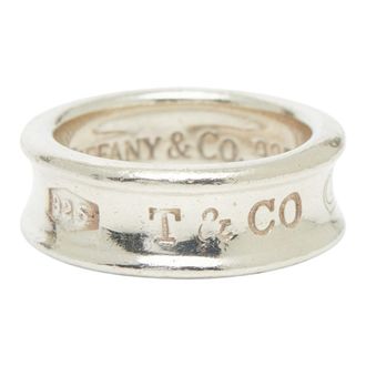 Tiffany & Co. Silver Silver 925 Band Ring (Pre-Owned)