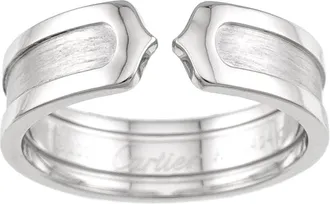 Cartier White Gold (18K) Band Ring (Pre-Owned)